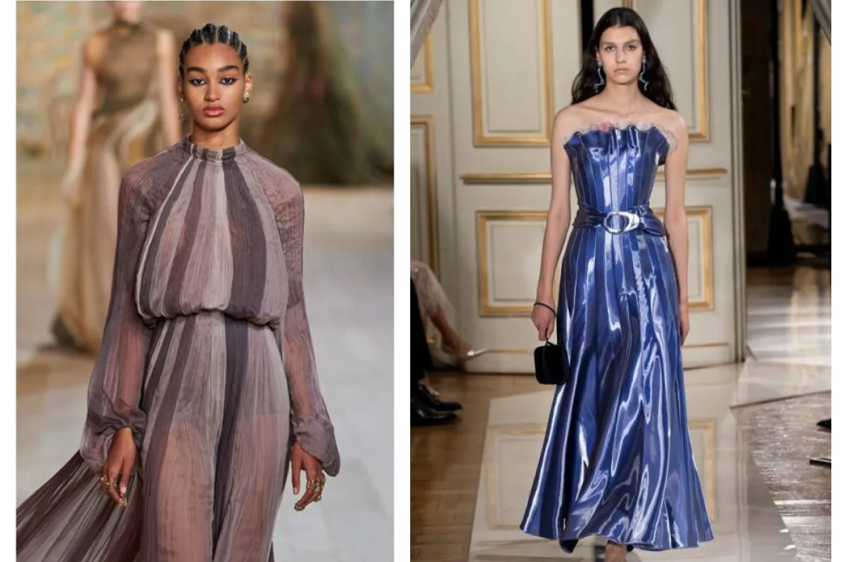 فساتين أنيقة من مجموعات الأزياء الراقية لوداع عام 2021