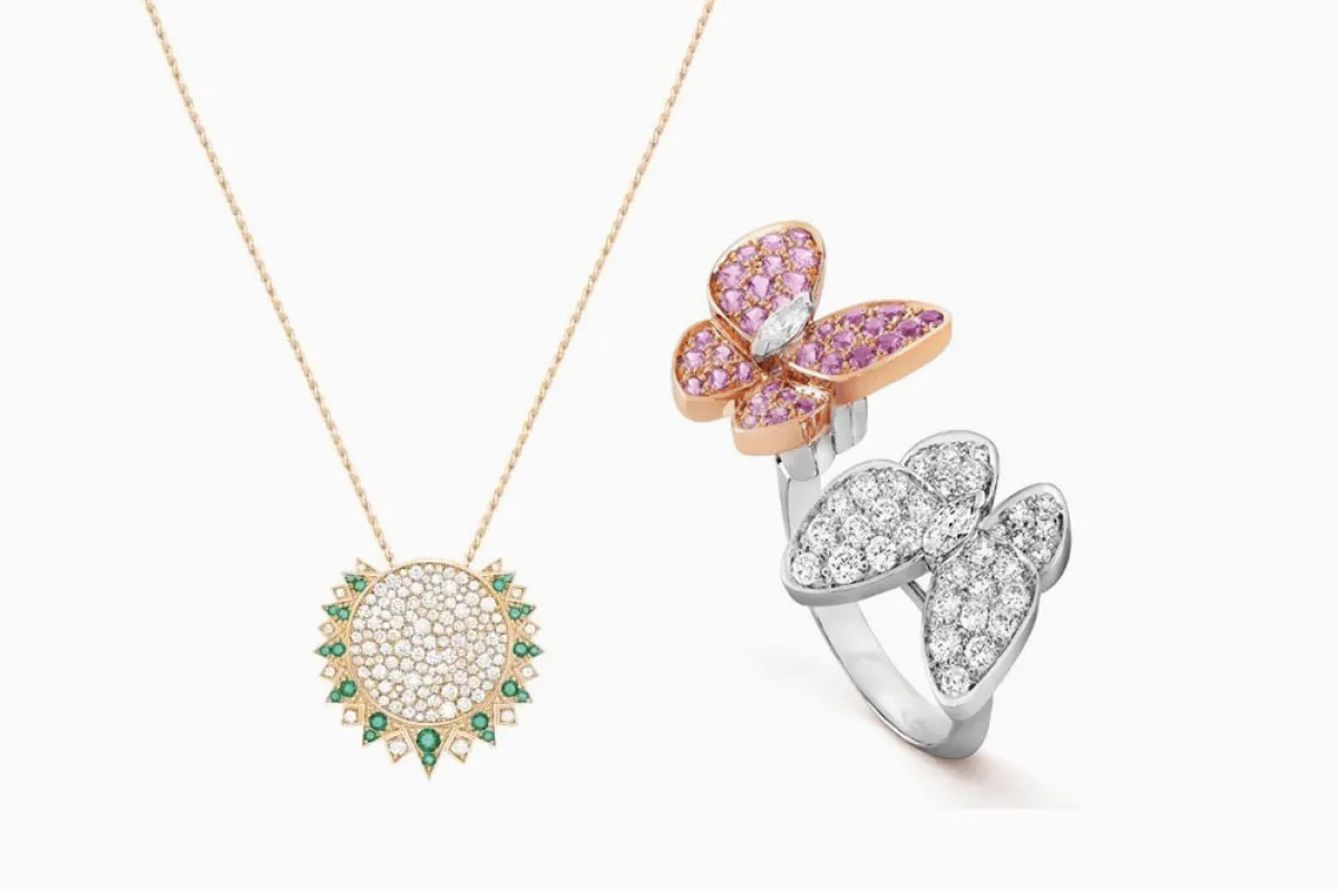 أطقم مجوهرات عصرية لربيع وصيف 2022