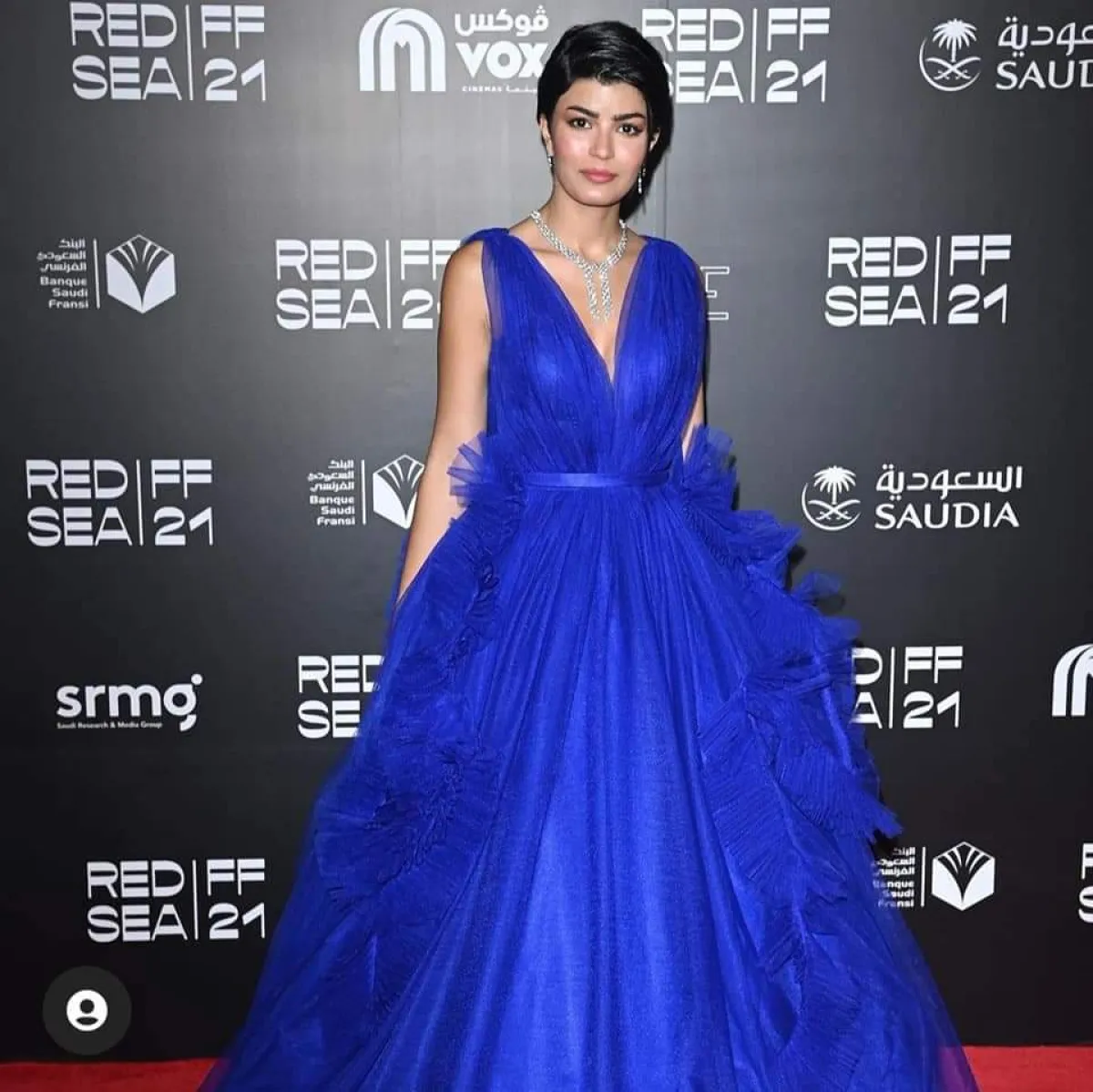 ميلا الزهراني- الصورة من حساب المهرجان على فيسبوك