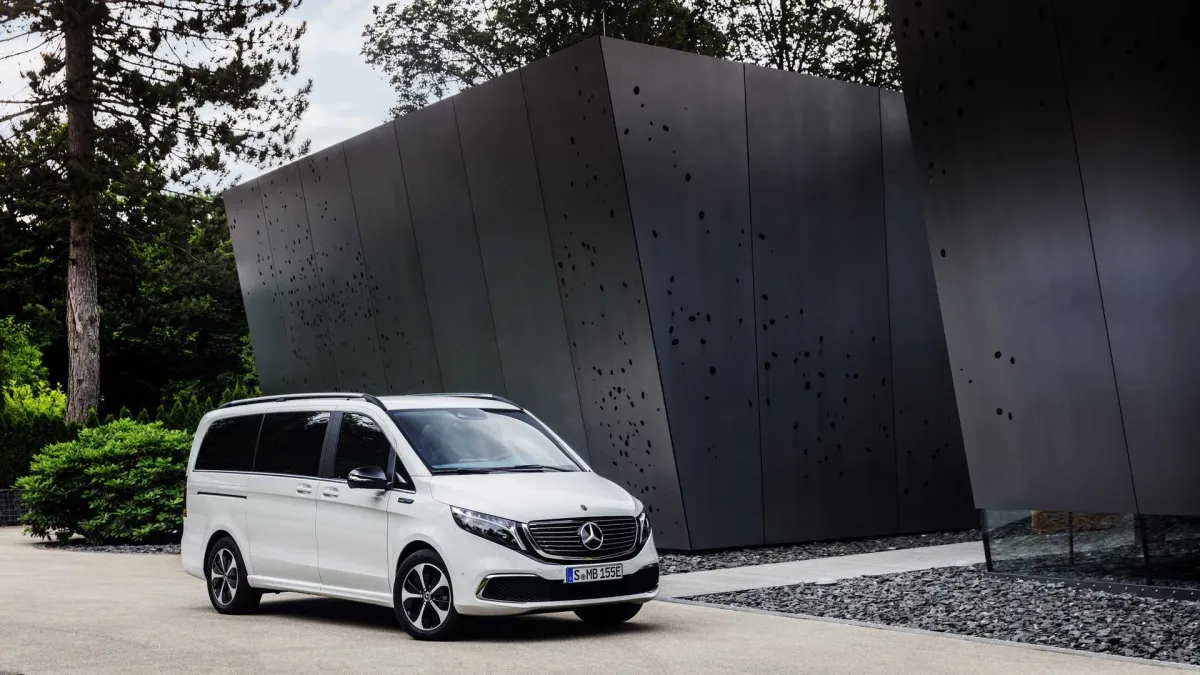 الفان الكهربائي القادم من مرسيدس