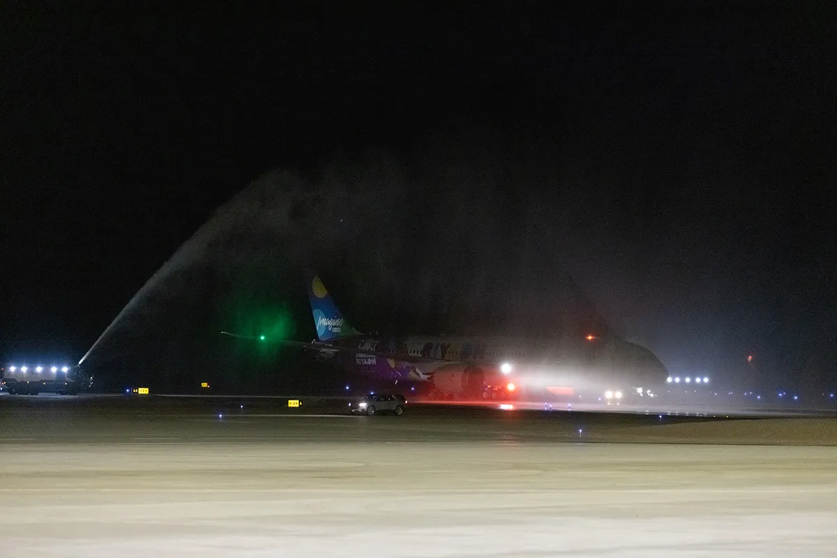 مطار العلا يستقبل أول رحلة جوية مباشرة قادمة من باريس