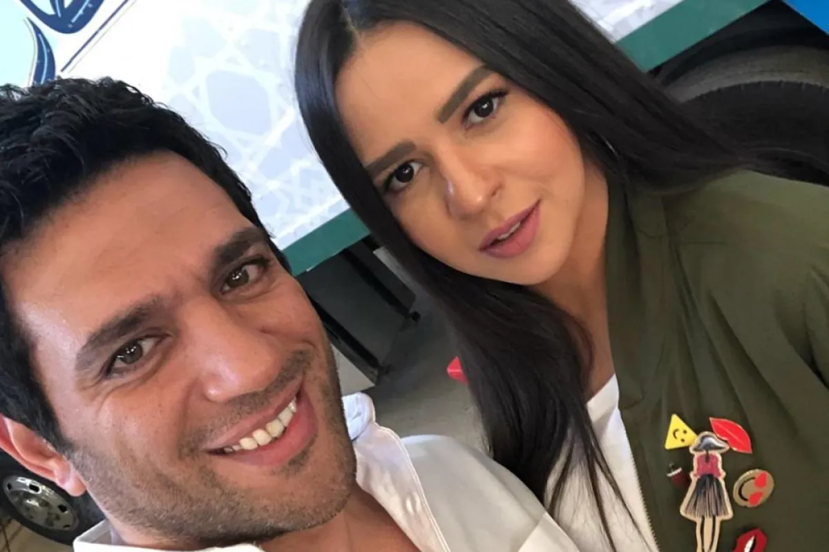 حسن الرداد وإيمي سمير غانم - الصورة من حسابه على انستغرام