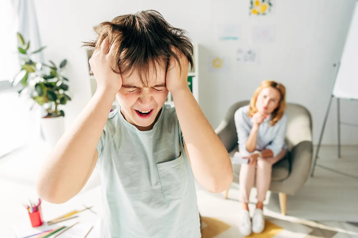 علاج نوبات الصراخ عند الأطفال