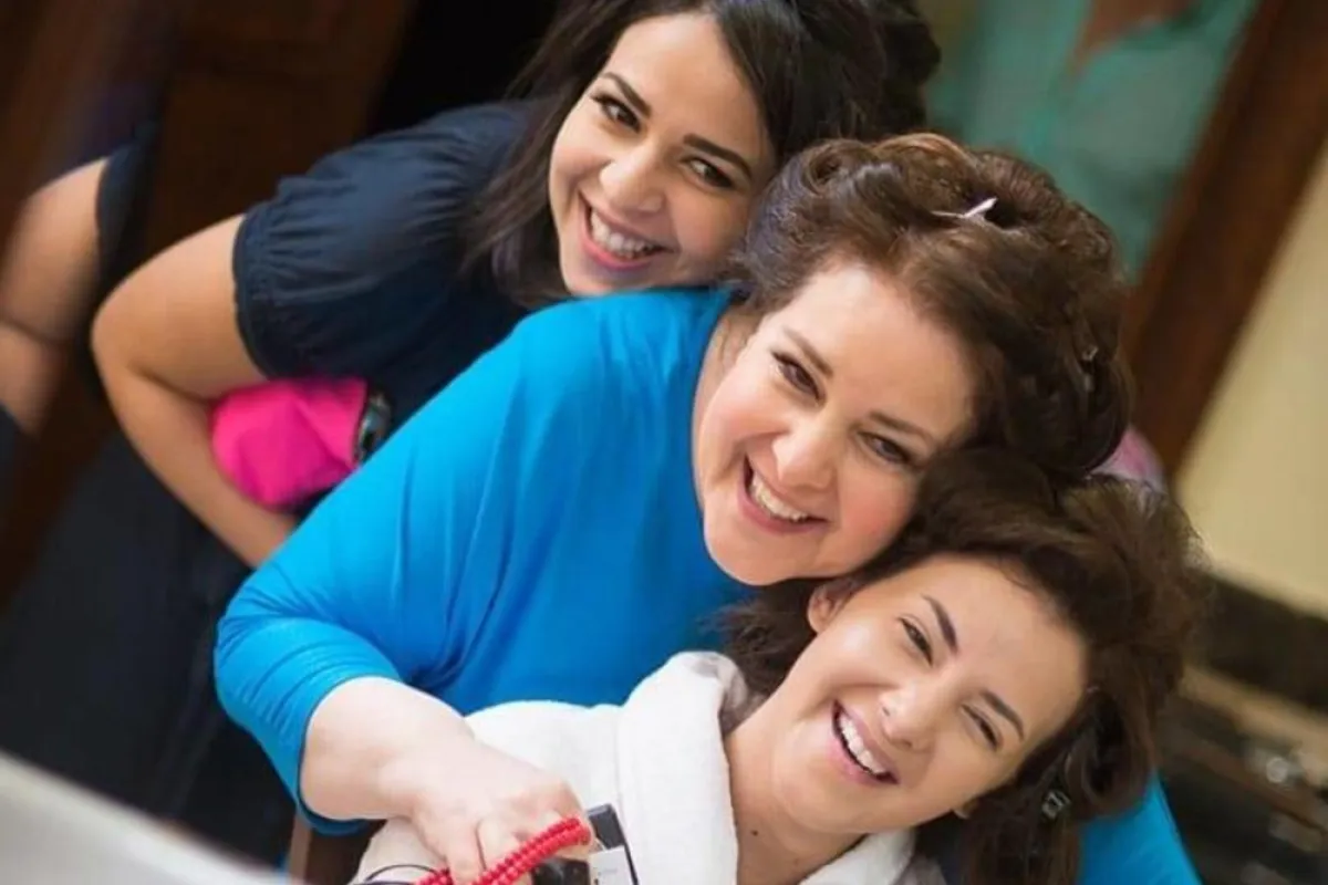 دلال عبد العزيز - الصورة من حساب إيمي سمير غانم على انستغرام