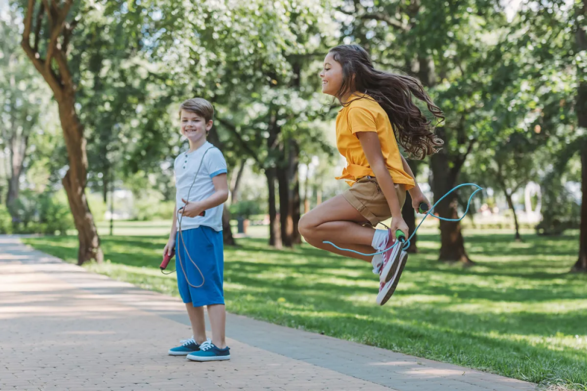 أفكار  ألعاب حركية للأطفال 