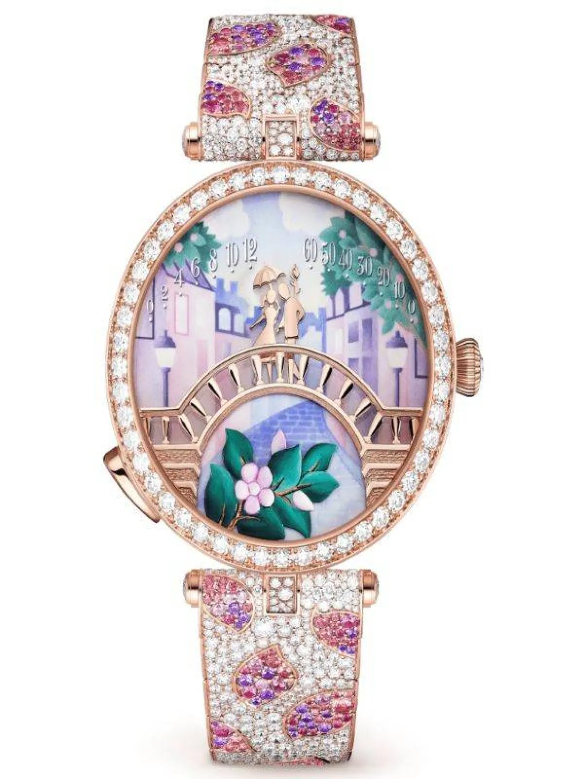 ساعة لايدي آربلز بون ديزامورو برينتان من فان كليف اند اربلز  Van cleef & arapels