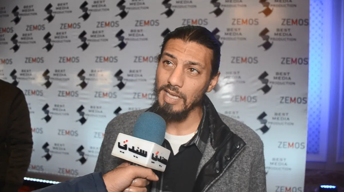 المخرج حازم فودة خلال لقائه بكاميرا سيدتي - الصورة خاصة بسيدتي