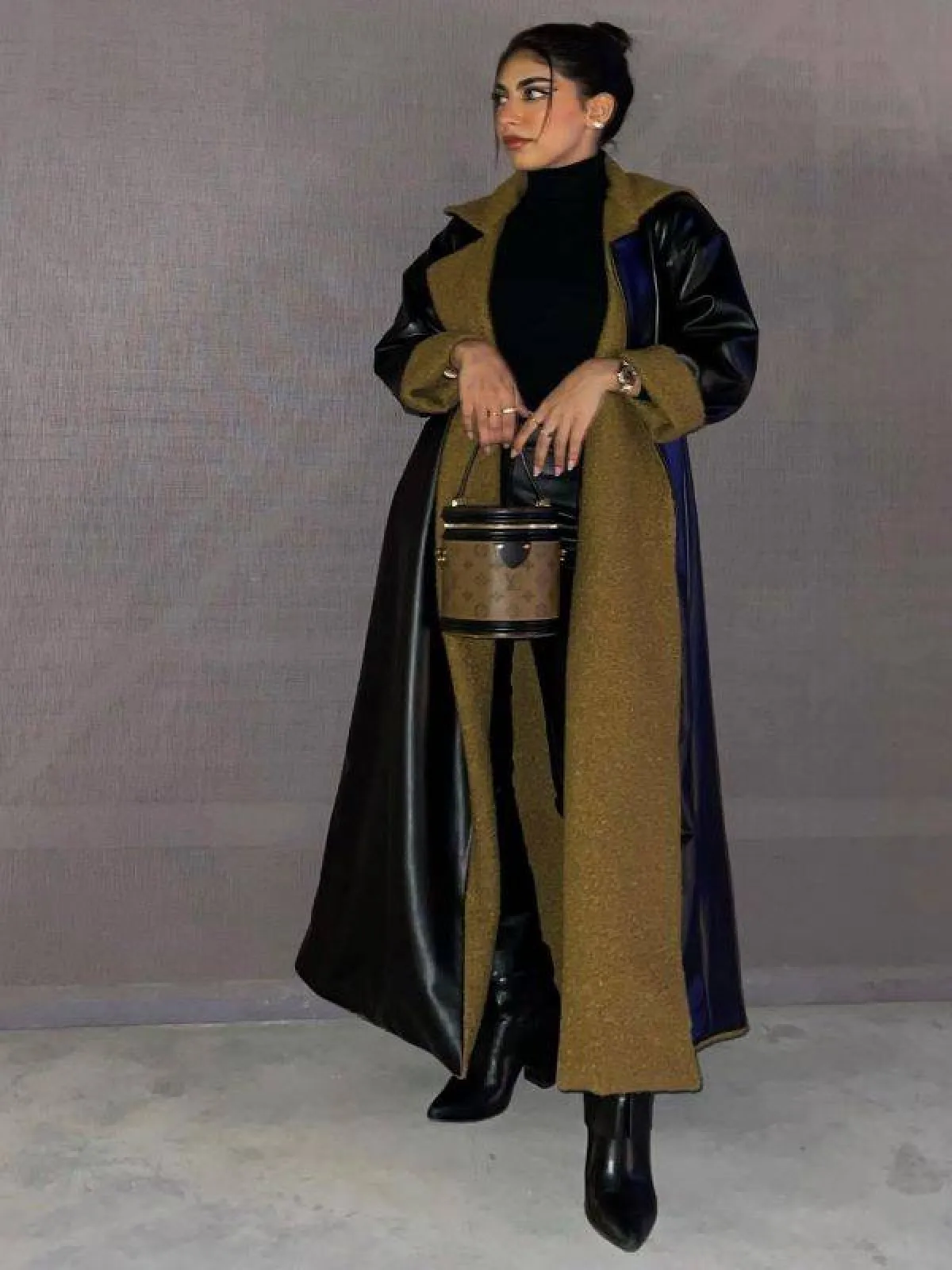 عباية الجلد من شوق محمد