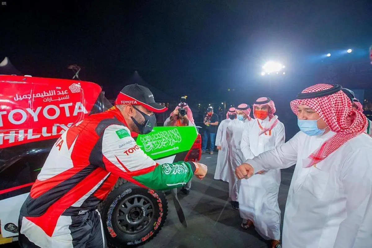 صورة لافتتاح رالي داكار 