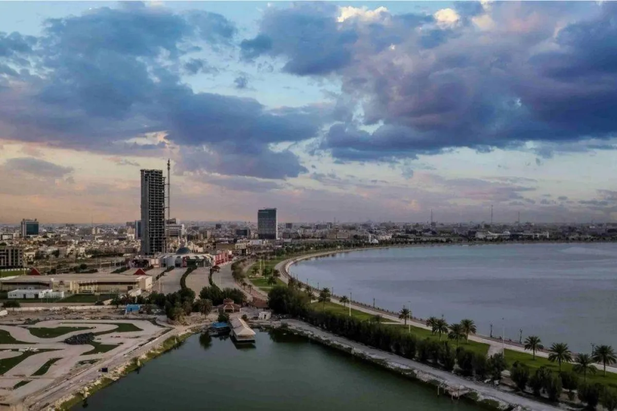 صورة تظهر مدينة الدمام من تطبيق ديل