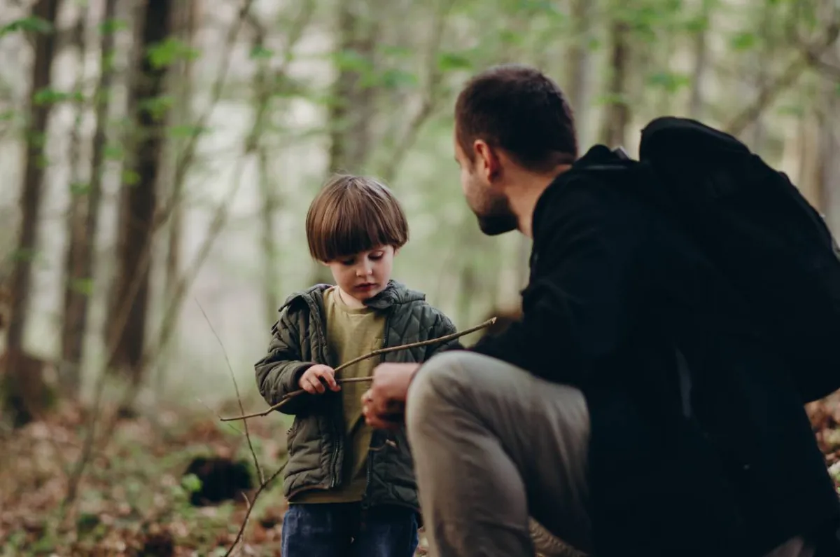 صورة أب وابنه