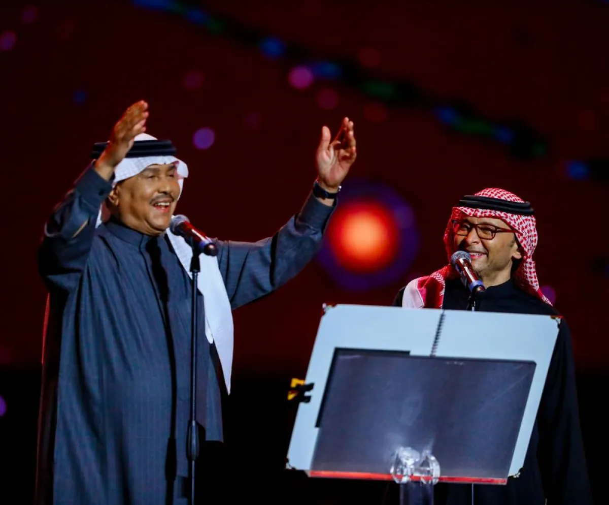 محمد عبده وعبدالمجيد عبدالله