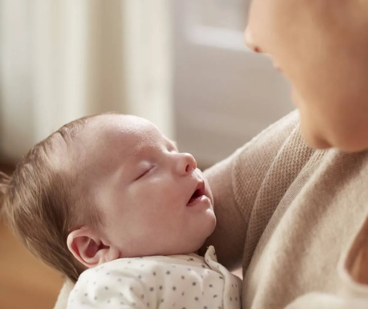 صورة لمولود نائم