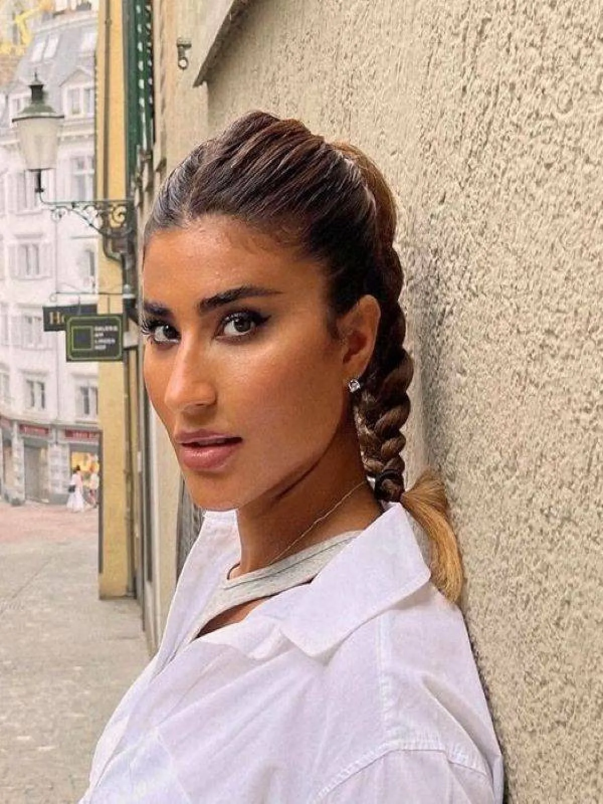 الضفيرة للشعر المصبوغ