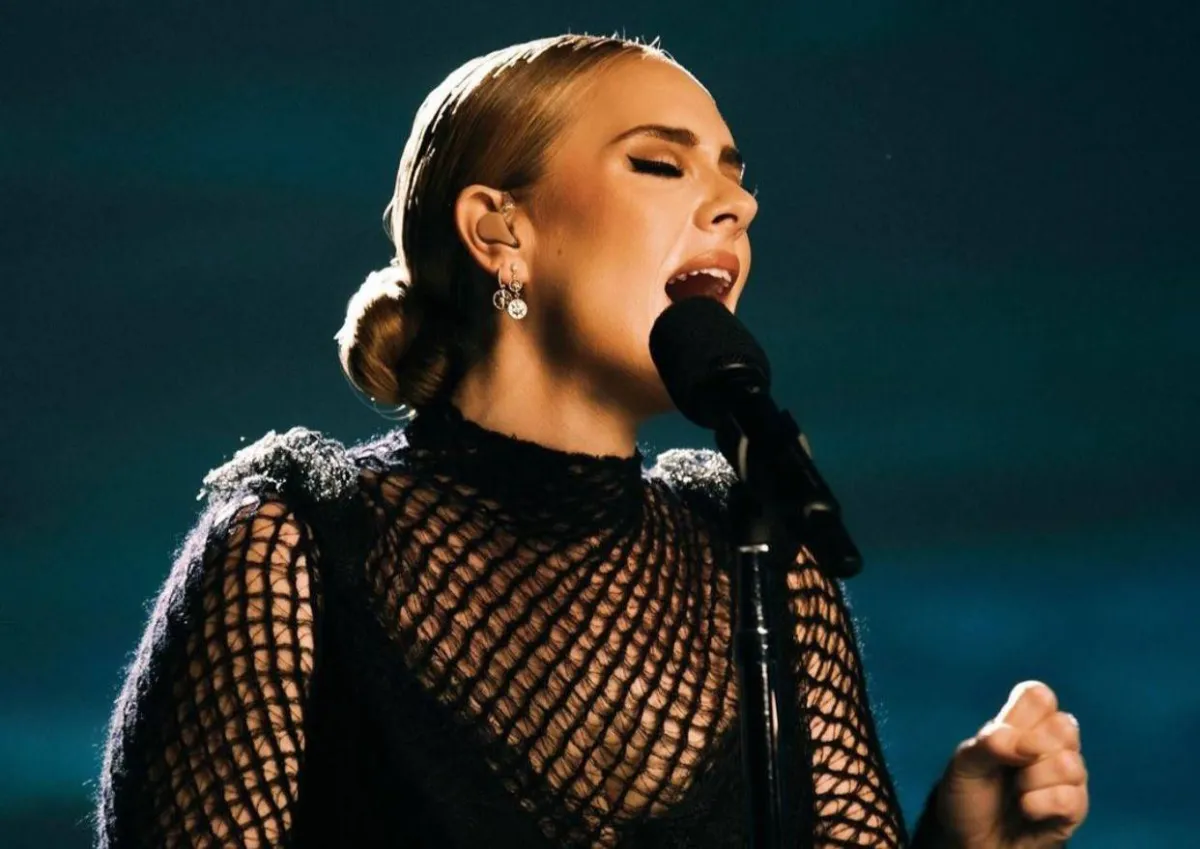 أديل - الصورة من حسابها في إنستغرام