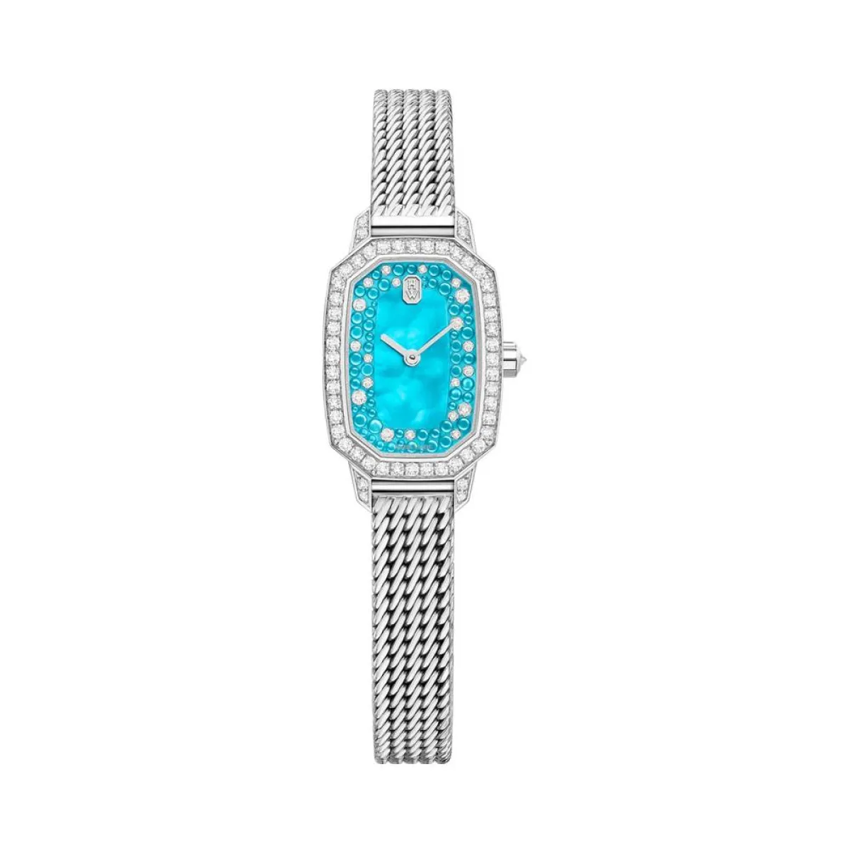 ساعة من الذهب الأبيض من هاري وينستون