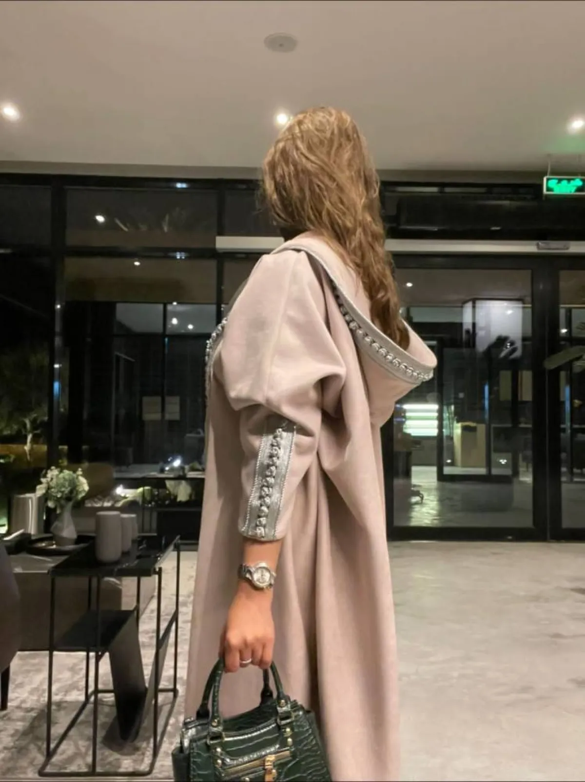 عباية ملونة من هنادي محمد