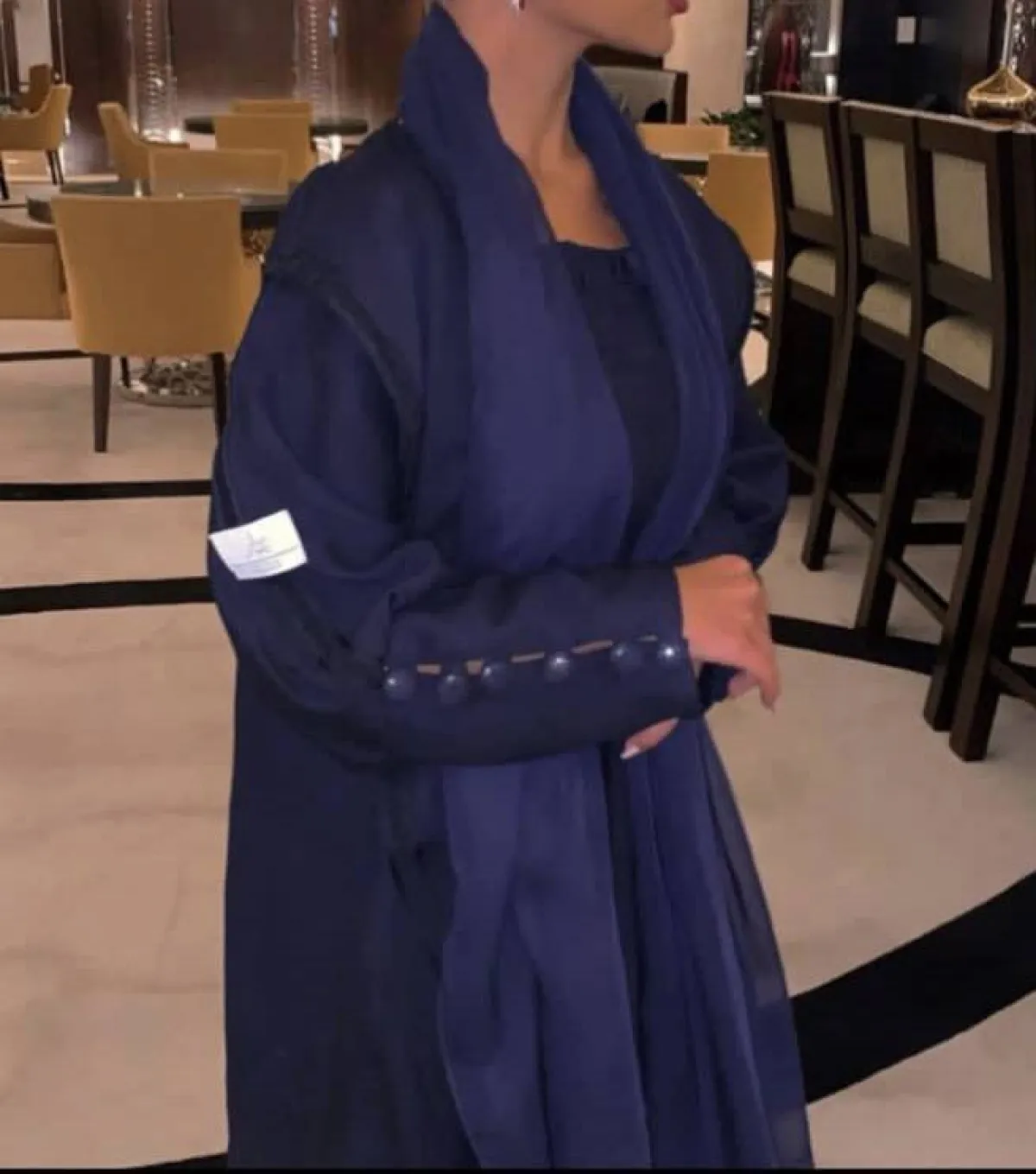 عباية من تصميم هنادي محمد