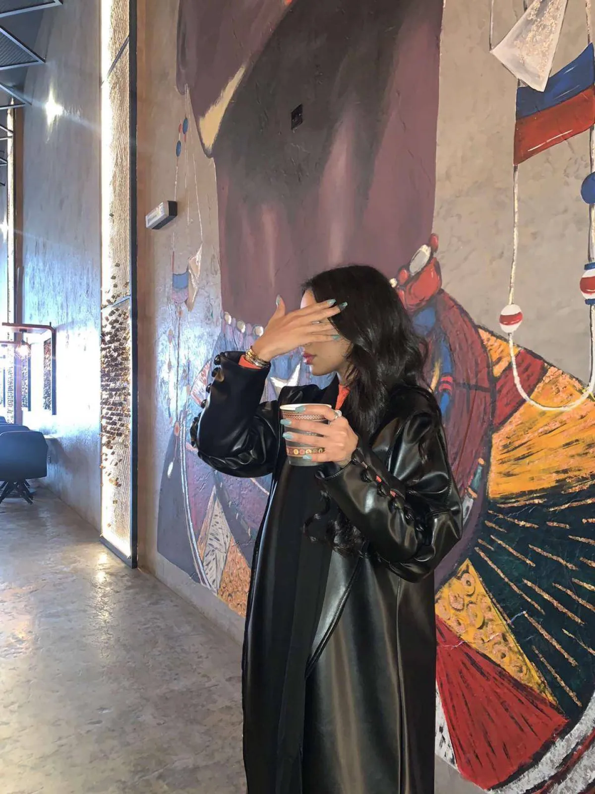 عباية من تصميم هنادي محمد