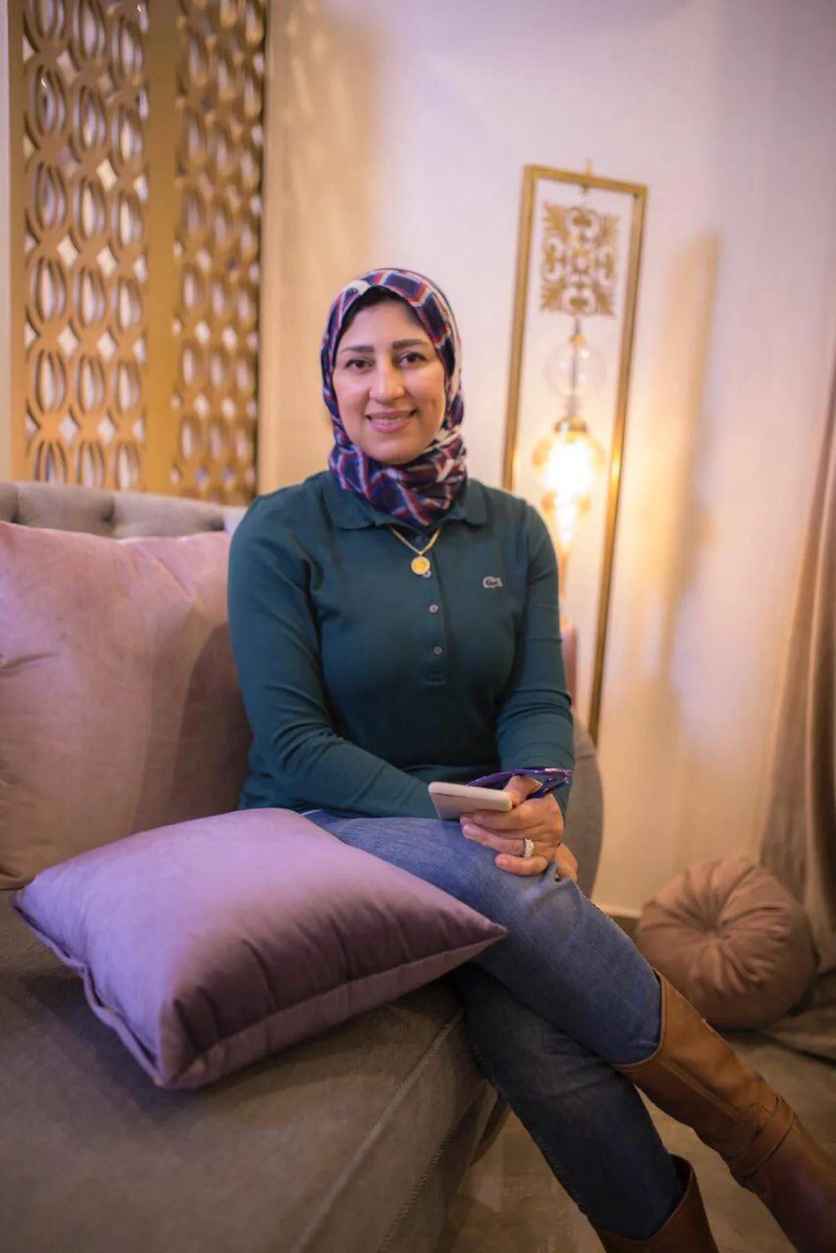 داليا جابر، مهندسة الديكور