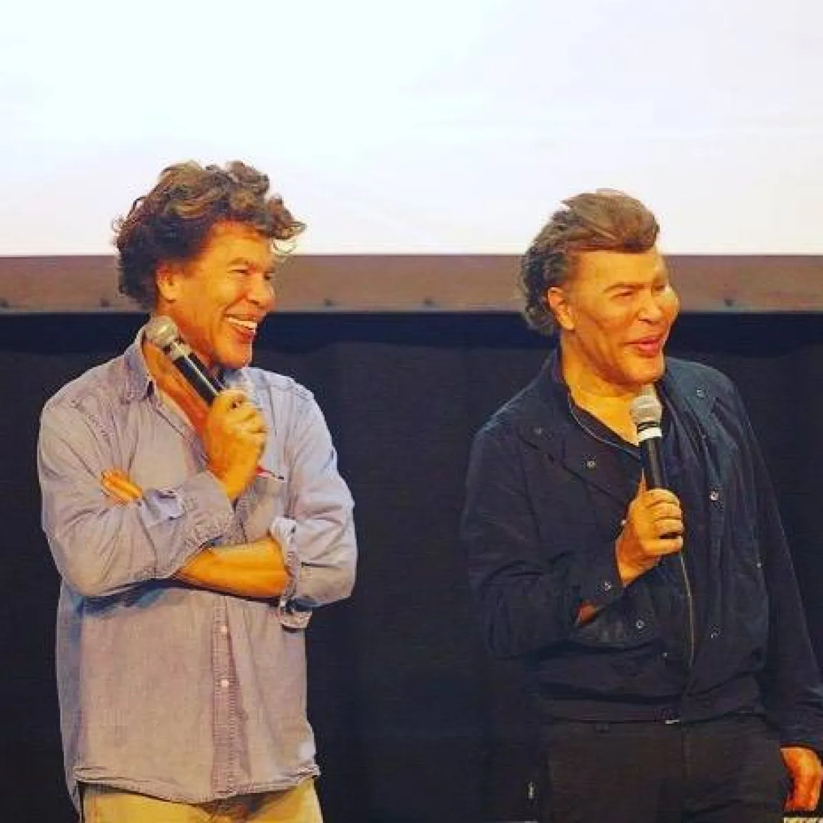 الأخان التوأم بوجدانوف في لقاء مع الجمهور - الصورة من الصفحة الرسمية لبوجدانوف على الانستغرام