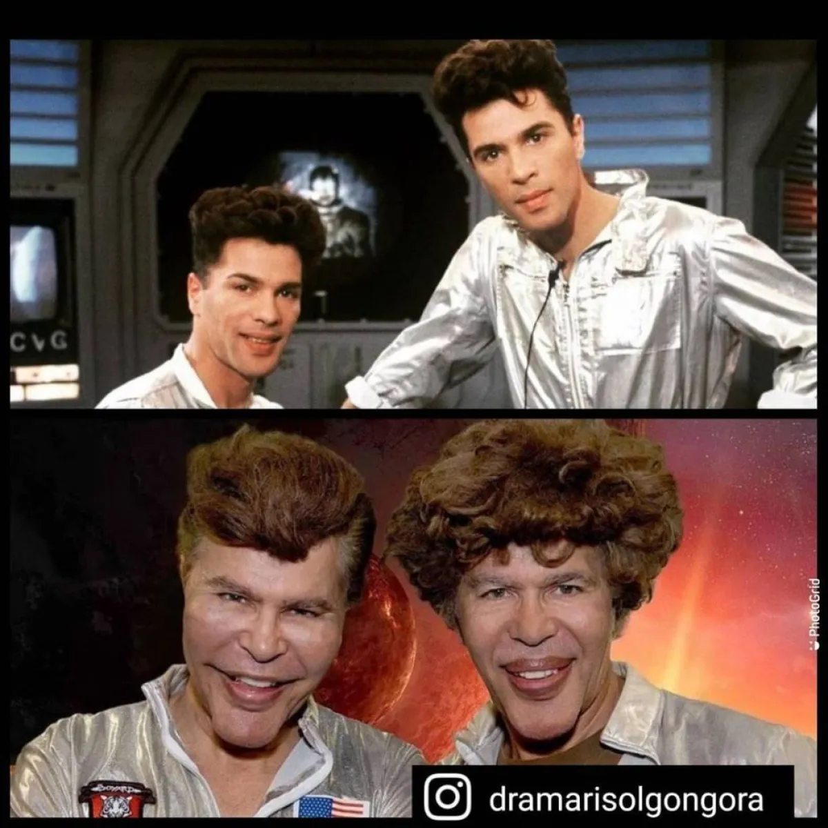 الأخان التوأم بوجدانوف في الثمانينات والألفينات - الصورة من الصفحة الرسمية لبوجدانوف على الانستغرام