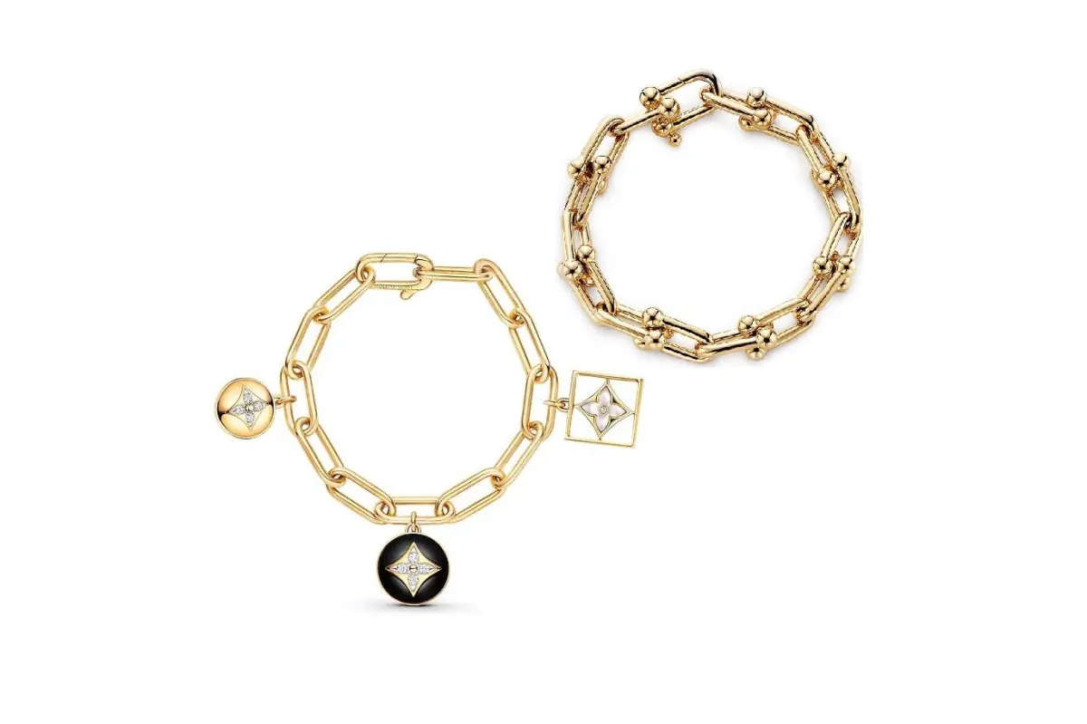 موديلات أساور ذهب جنزير 2022