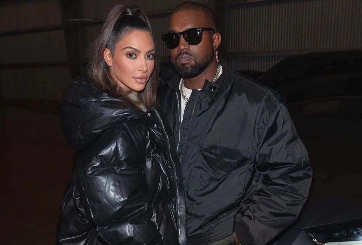 كانيي ويست وكيم كارداشيان -الصورة من حساب كيم على إنستغرام