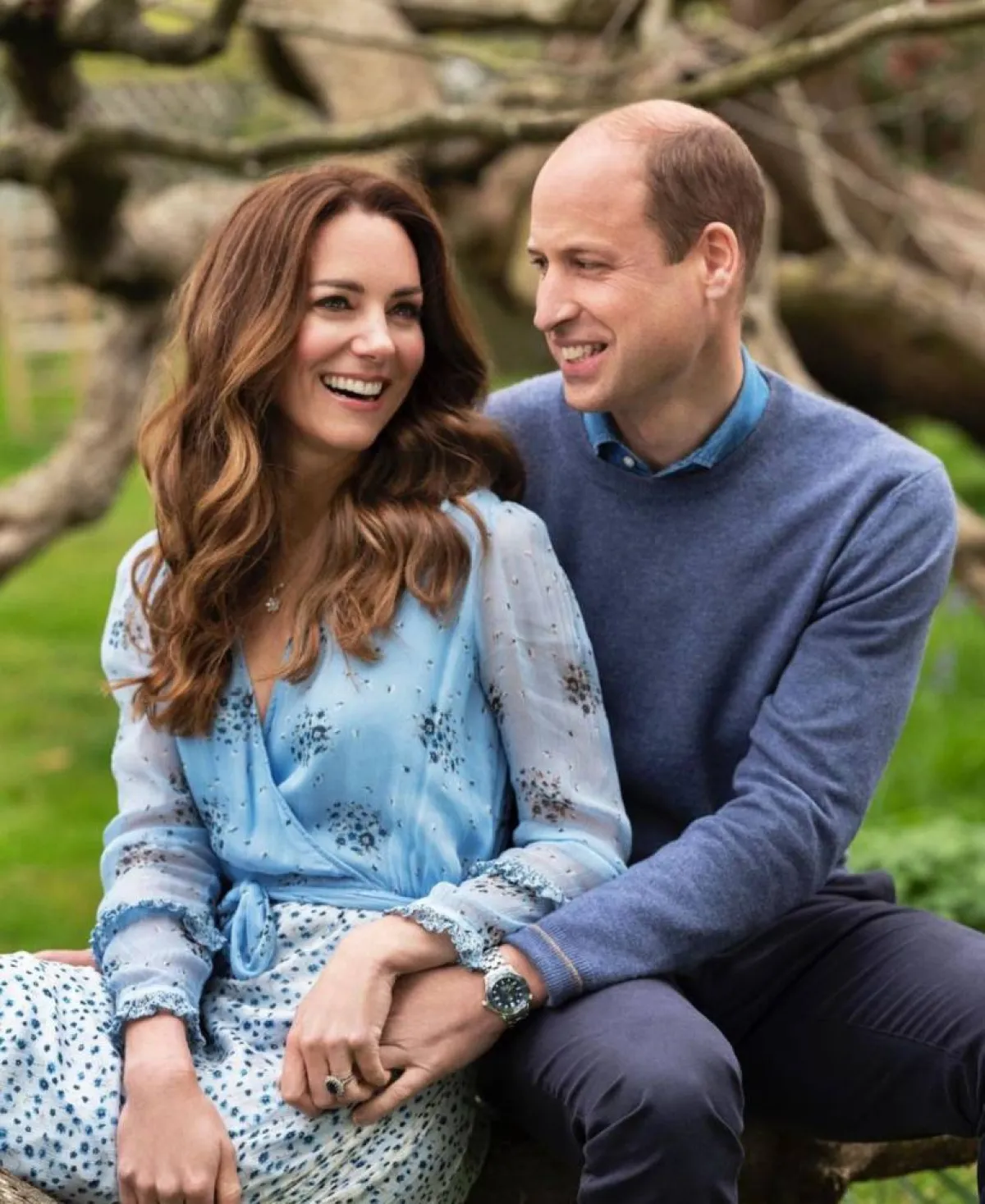 الأمير ويليام وزوجته كيت - الصورة من صفحة العائلة الملكية في إنستغرام