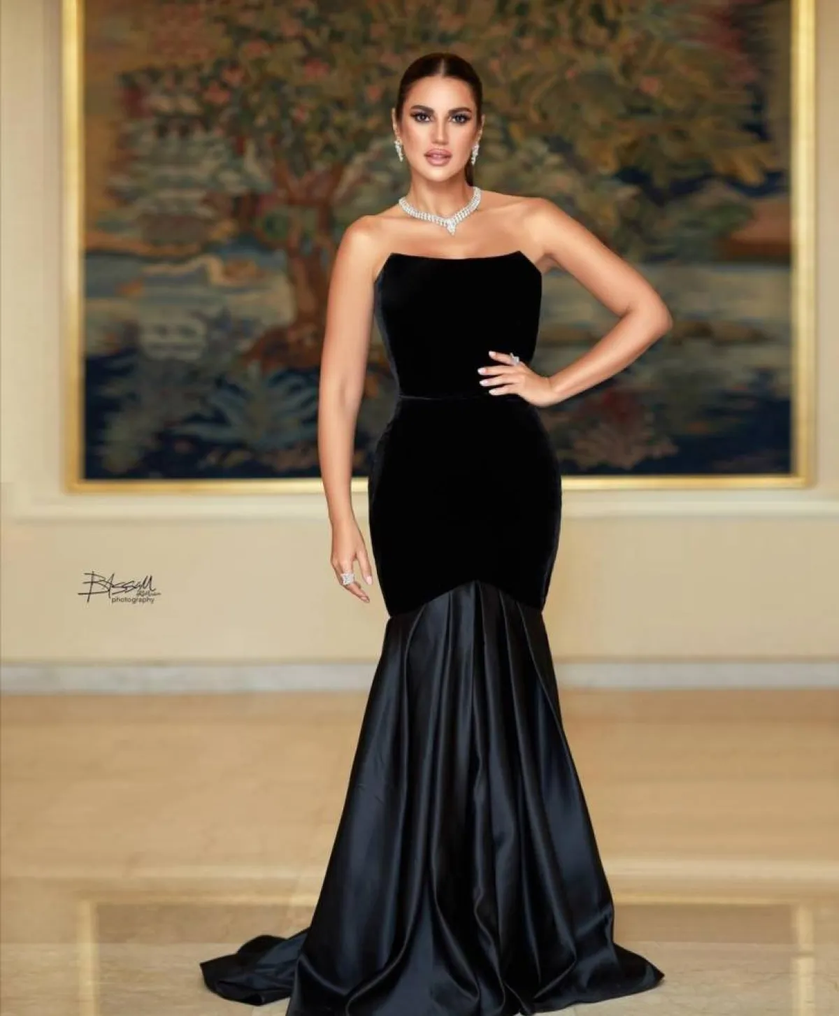 إطلالات باللون الأسود من وحي درة