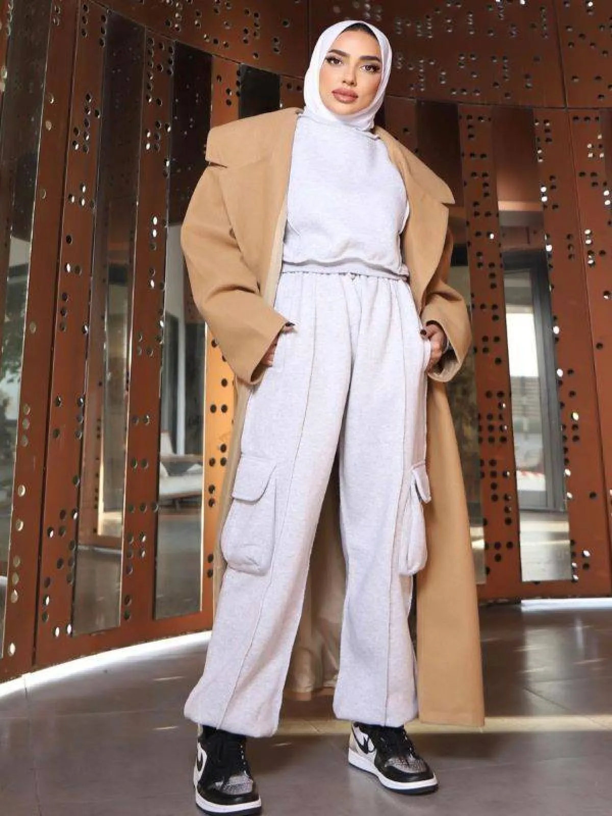 اطلالة مريحة رياضية