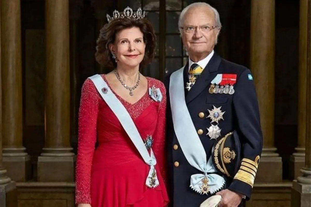 الملك كارل غوستاف والملكة سيلفيا- الصورة من حساب Europe Royals على إنستغرام