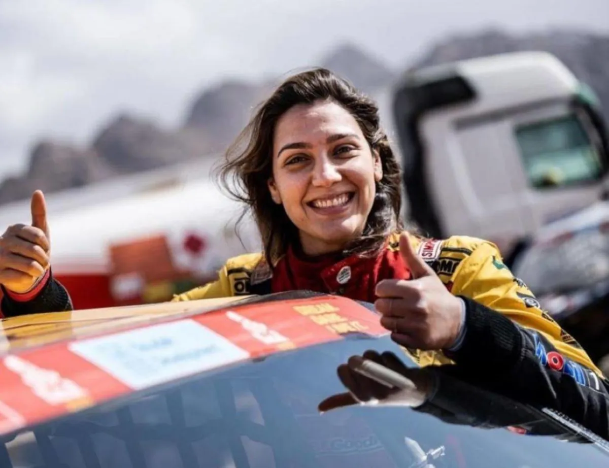 السائقة السعودية دانية عقيل- الصورة من حسابها على إنستغرام