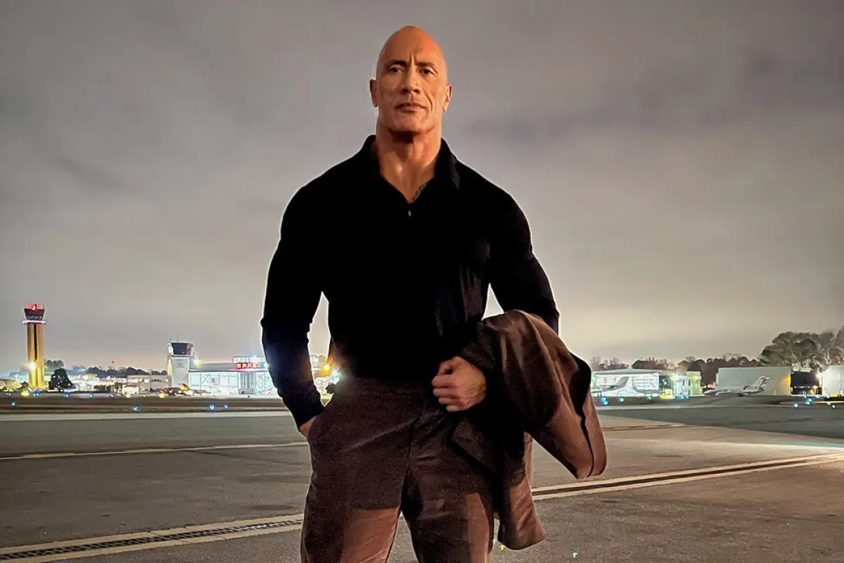 ذا روك - الصورة من حسابه على إنستغرام