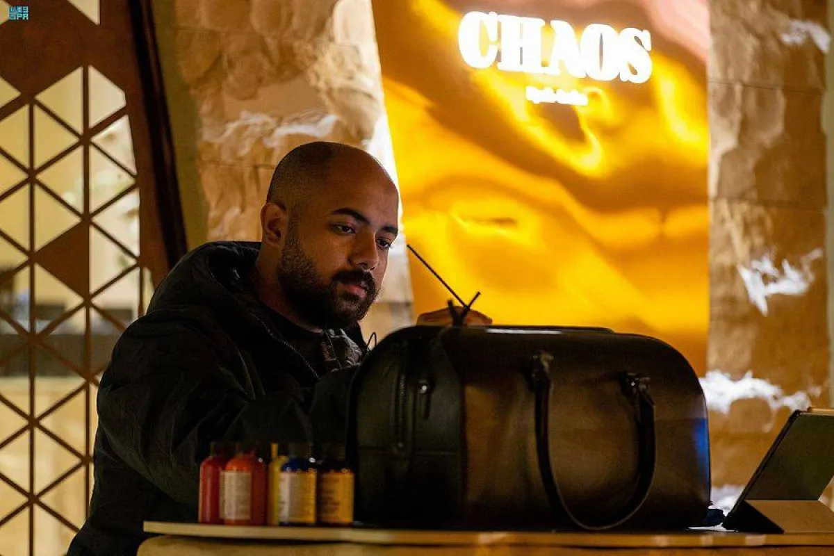 موهبة إبداعية تستقطب زواالعاذرية في موسم الرياض 2021- الصورة من واس