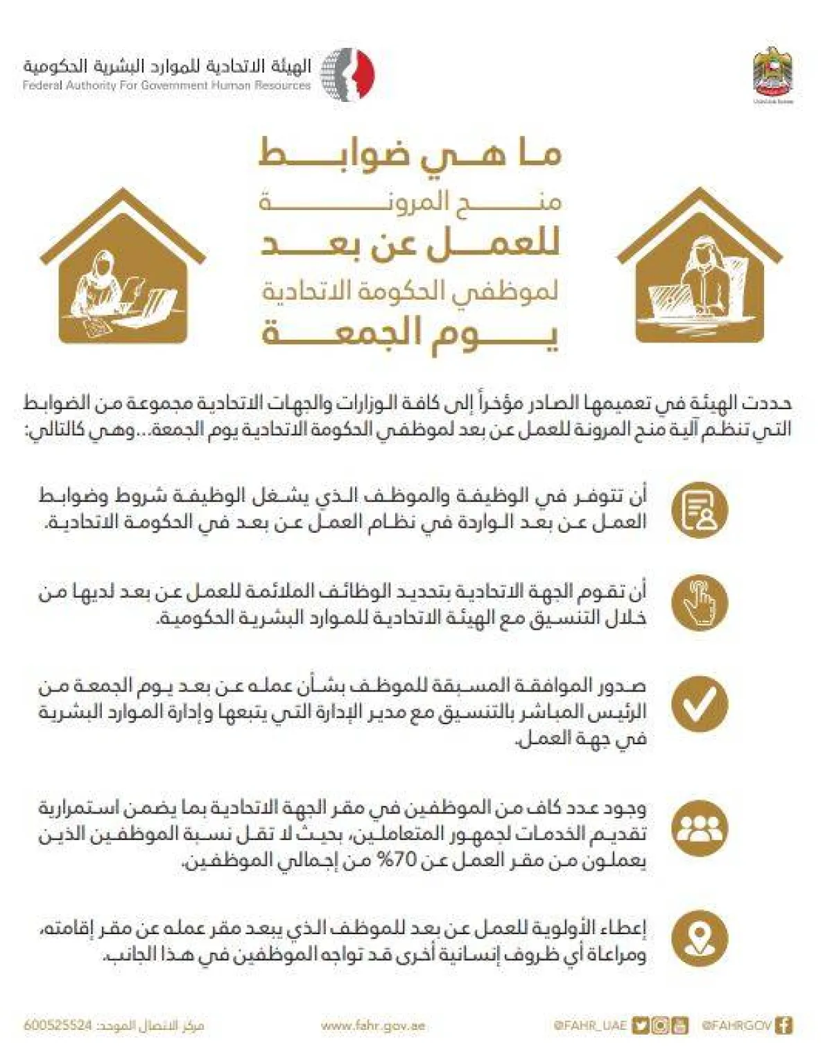 ضوابط العمل في الحكومة الاتحادية الجمعة - الصورة من وام