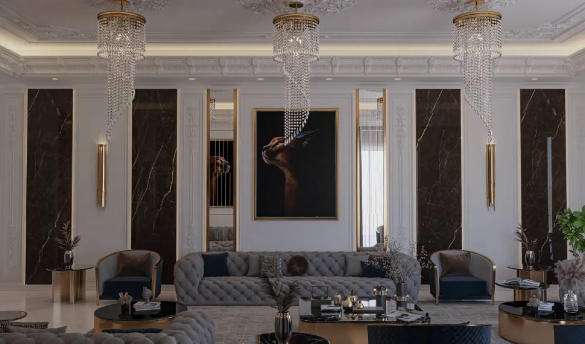 دمج الطرازين الكلاسيكي والمعاصر مع بعضهما البعض