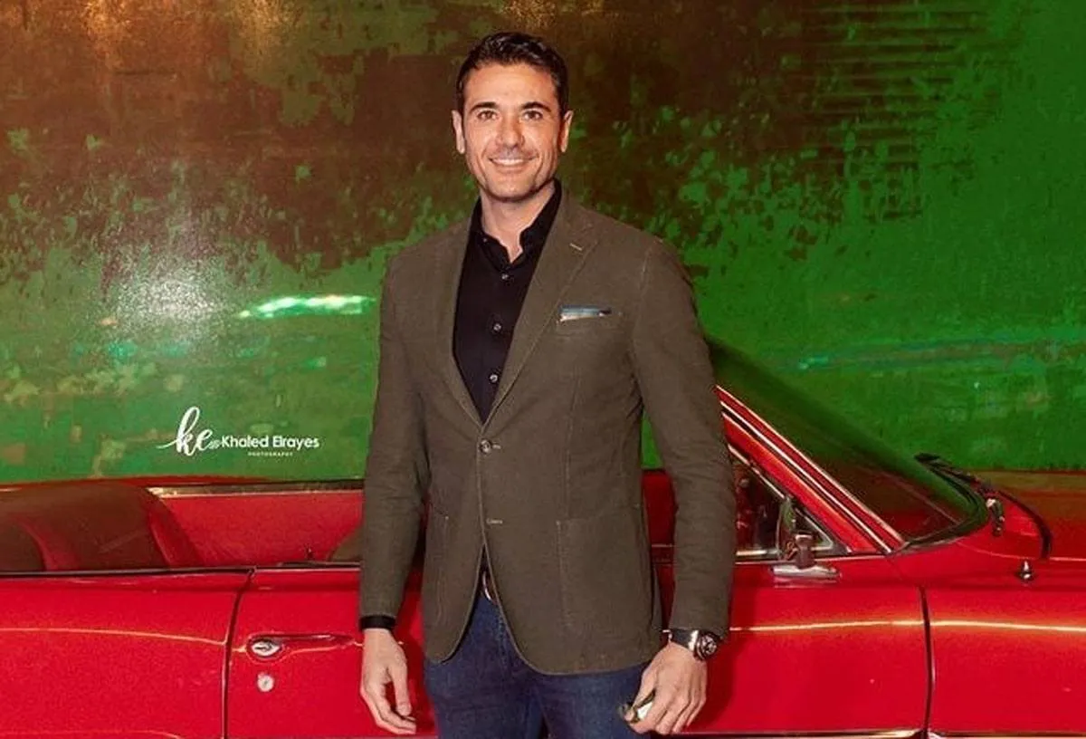 أحمد عز في العرض الخاص لفيلم الجريمة - الصمرة من حساب أحمد عز على انستغرام