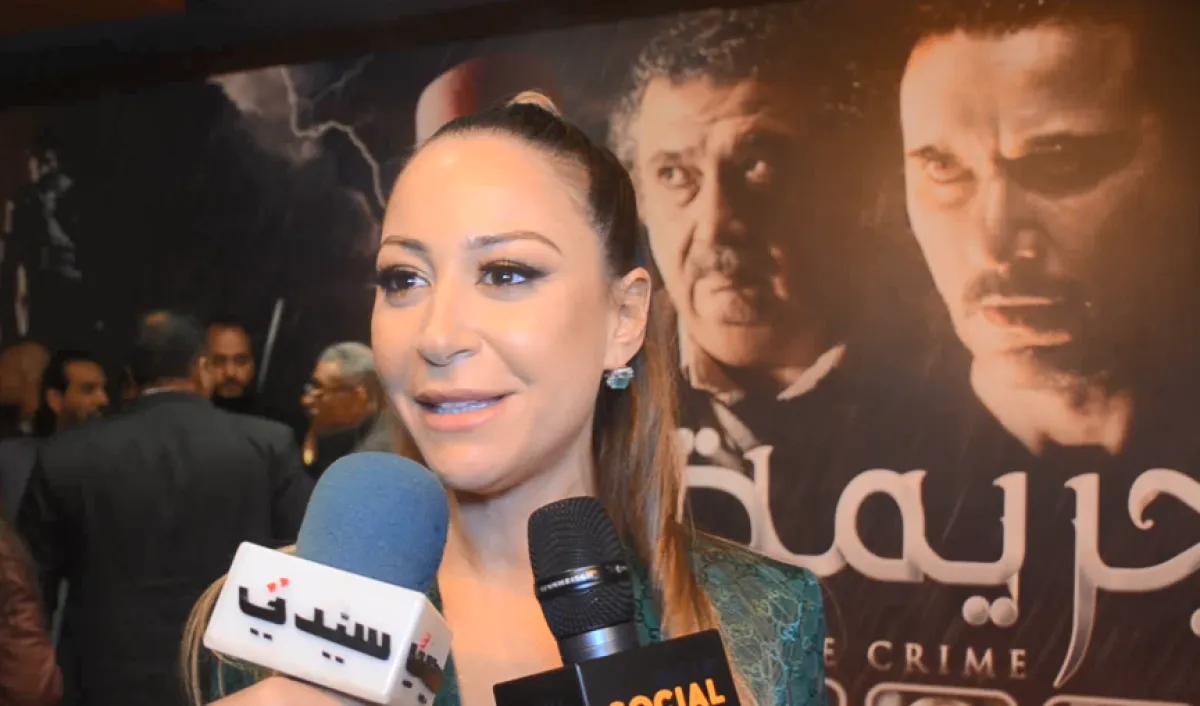 منة شلبي خلال لقائها بسيدتي - الصورة خاصة بسيدتي