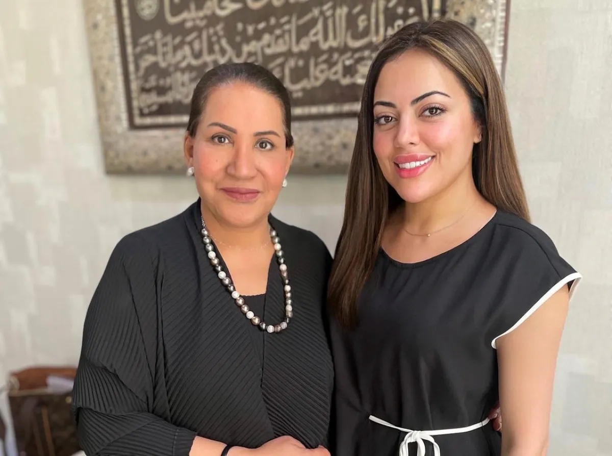 الصورة من حساب الفنانة صمود المؤمن على انستغرام