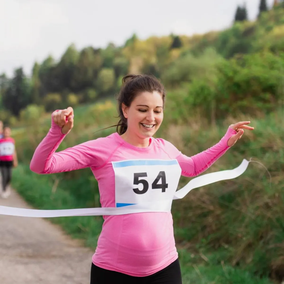 صورة لحامل تتريض