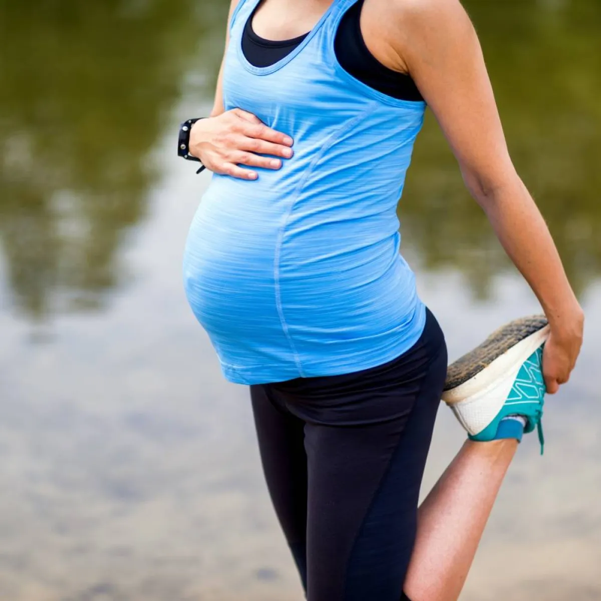 صورة لحامل تتريض