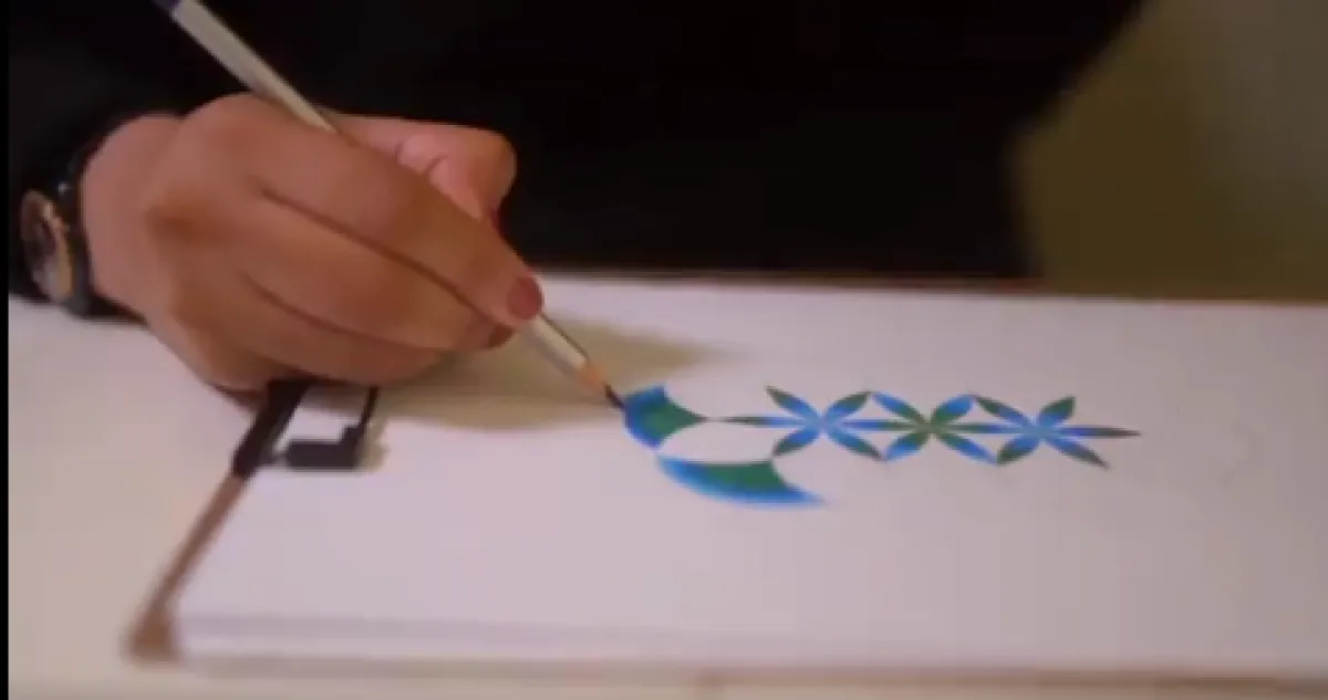 طالبات مدرسة الديرة - الصورة من حساب فنون العلا