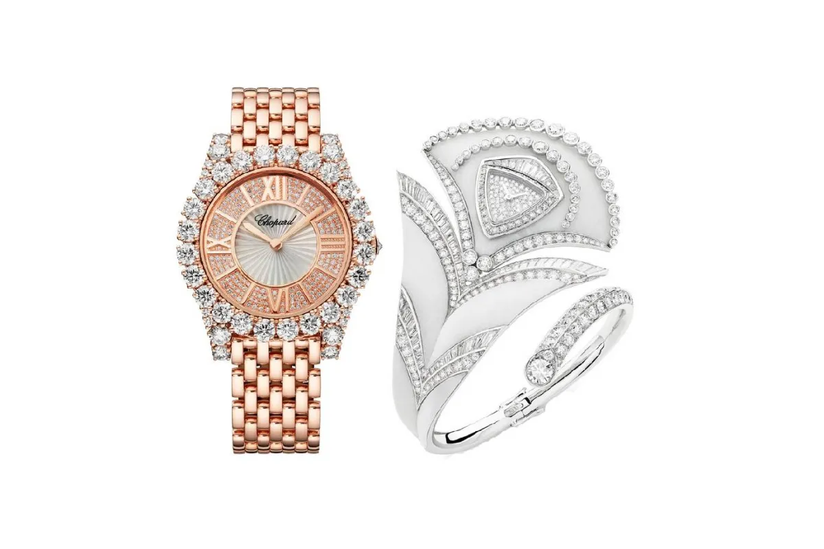 ساعات بتصاميم مميزة من أفضل دور المجوهرات العالمية