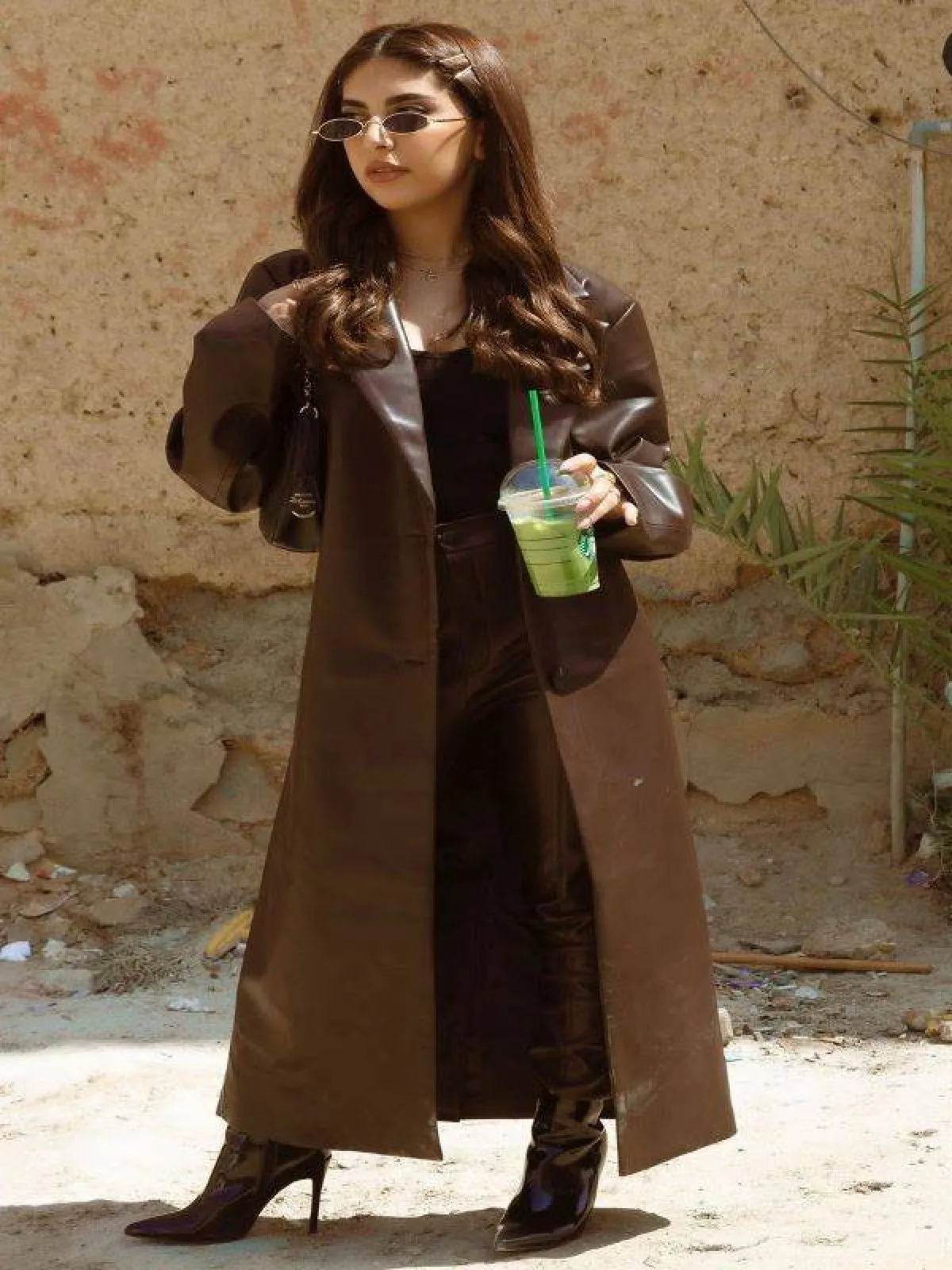 اطلالة مونكروم كاجوال