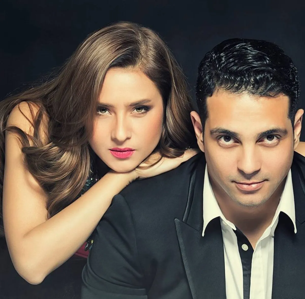 نيللي كريم وزوجها السابق هاني أبو النجا - الصورة من حسابه على الفيس بوك