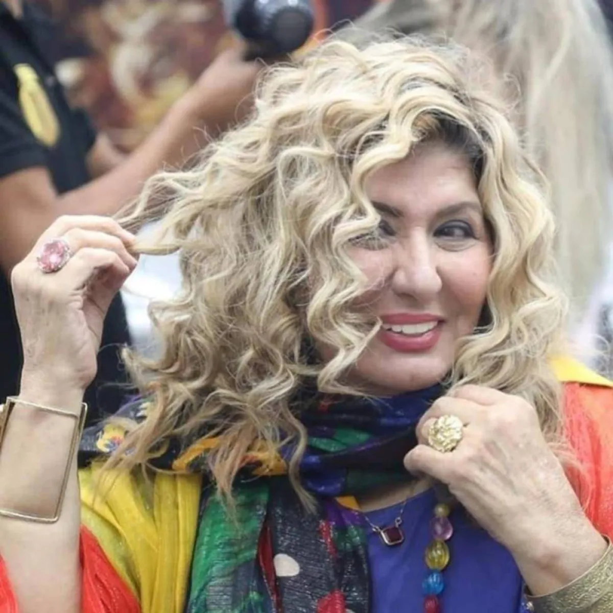 الفنانة سهير رمزي - الصورة من حسابها على انستغرام