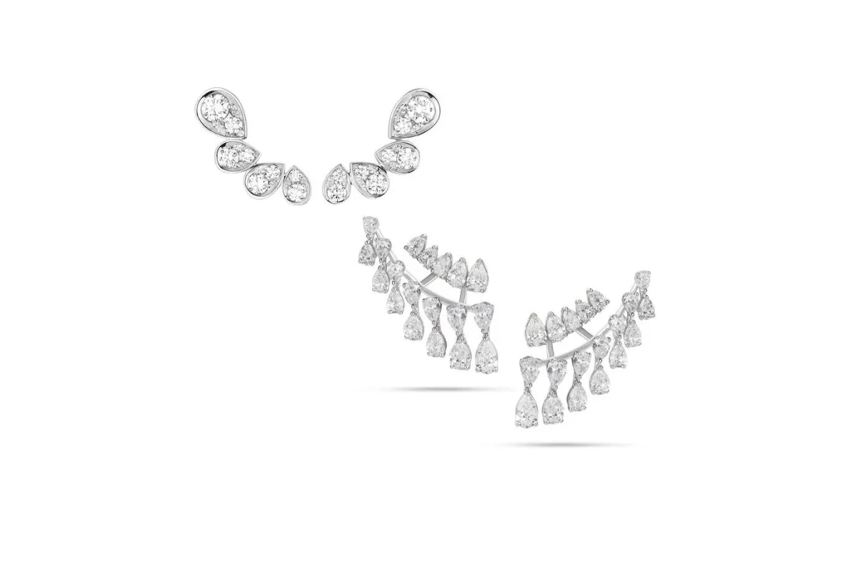 موديلات أقراط متسلقة لشتاء 2022