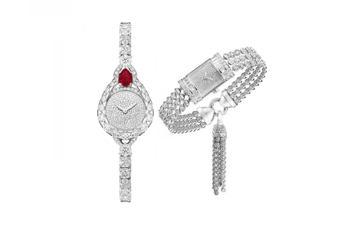 موديلات ساعات فخمة من أبرز ماركات مجوهرات فرنسية