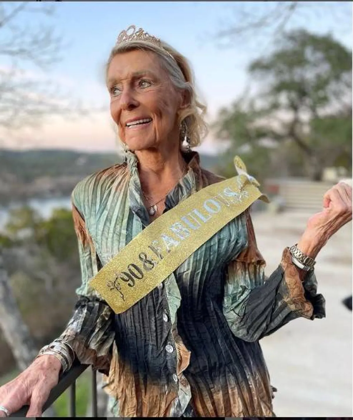 والدة ماثيو ماكونهي - الصورة من الصفحة الرسمية لـماثيو ماكونهي عبر انستغرام